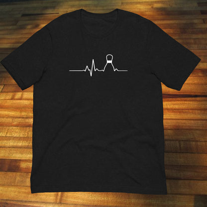 Duckpin Heartbeat Unisex Cotton Tee