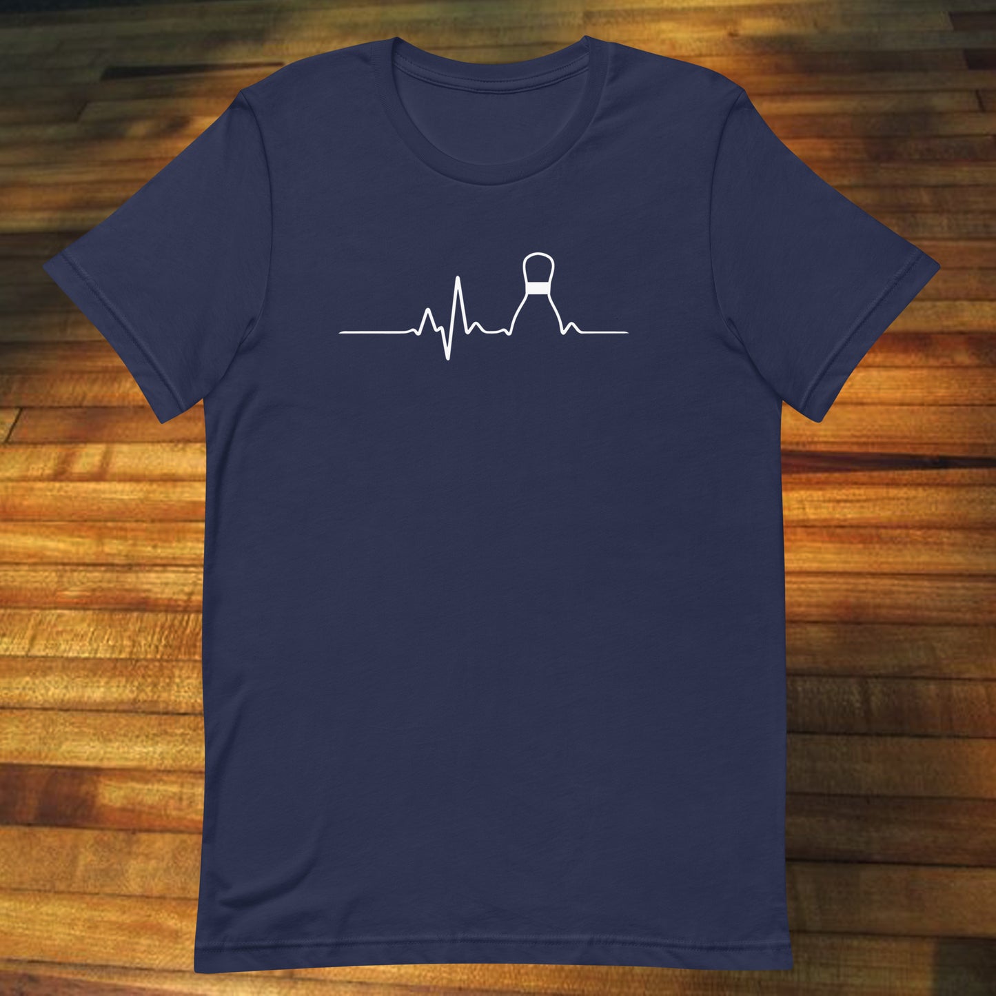 Duckpin Heartbeat Unisex Cotton Tee