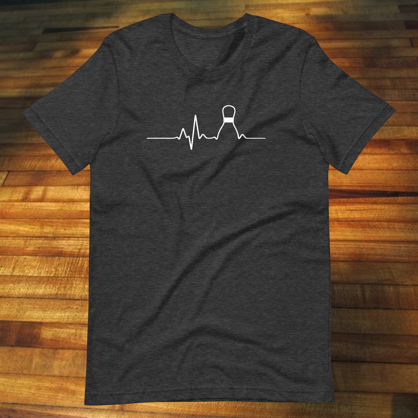 Duckpin Heartbeat Unisex Cotton Tee