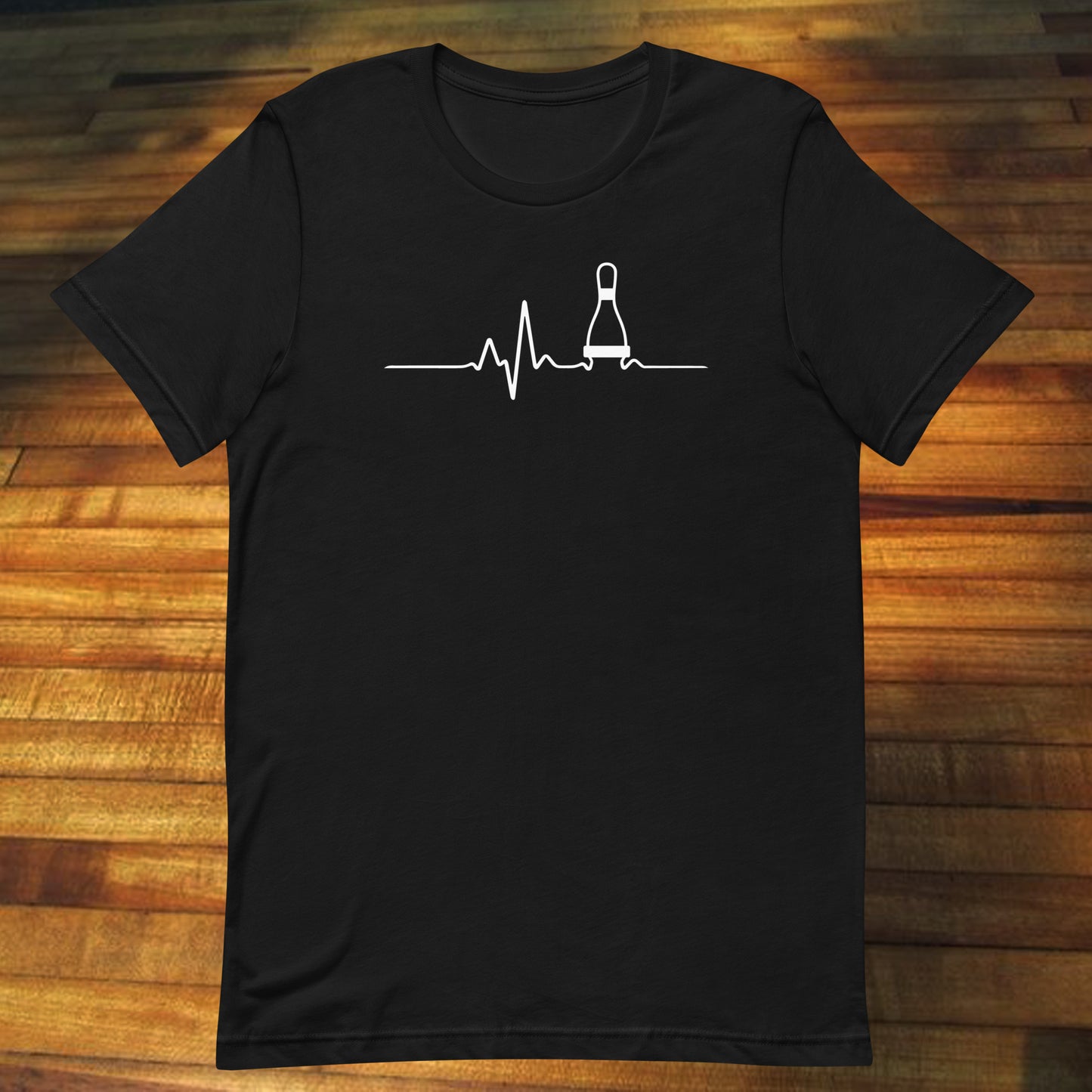 5 Pin Heartbeat Unisex Cotton Tee