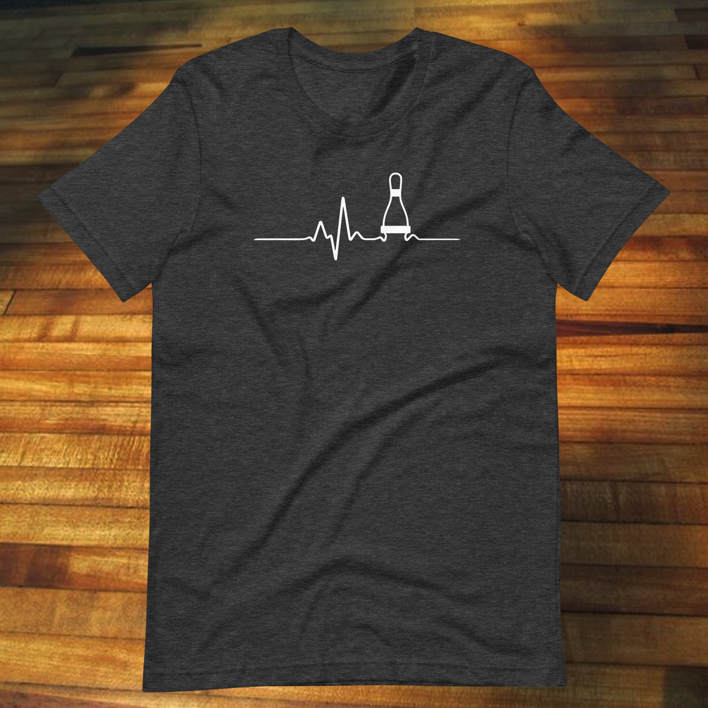 5 Pin Heartbeat Unisex Cotton Tee