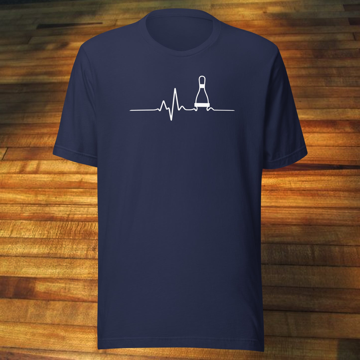 5 Pin Heartbeat Unisex Cotton Tee