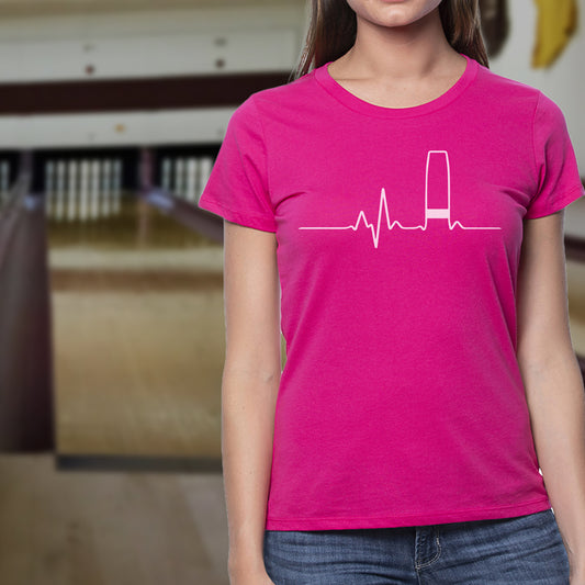 Women's Candlepin Heartbeat Relaxed Tee