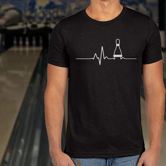 5 Pin Heartbeat Unisex Cotton Tee