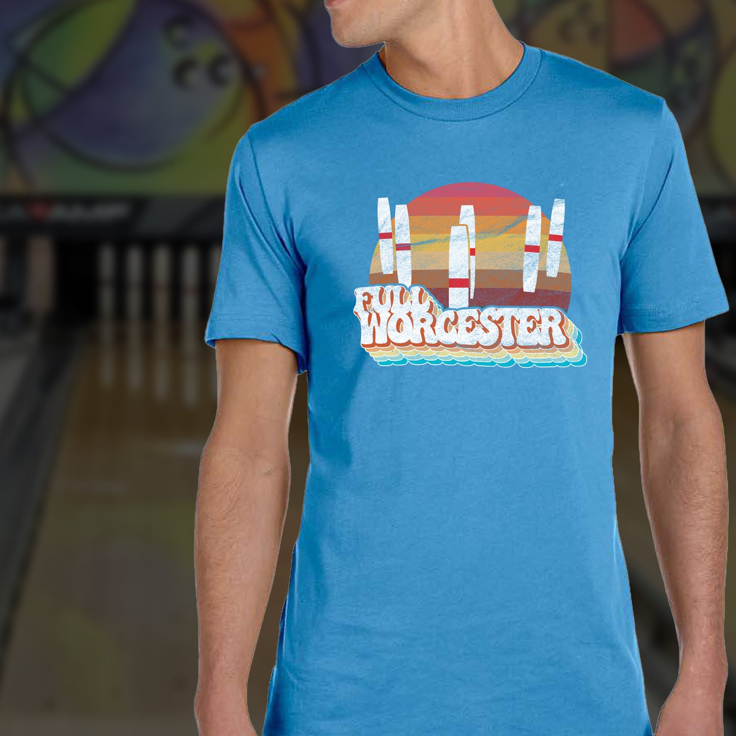 Candlepin Full Worcester Unisex Cotton Tee