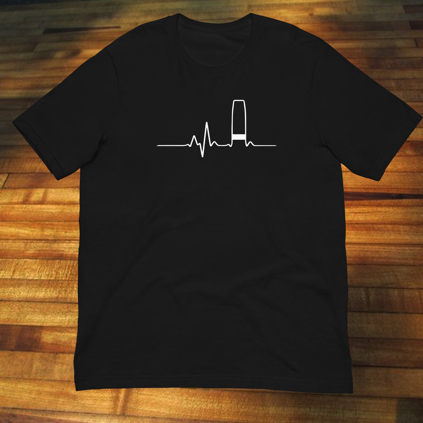 Candlepin Heartbeat Unisex Cotton Tee