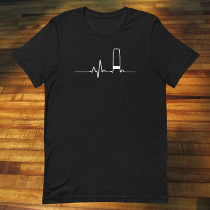 Candlepin Heartbeat Unisex Cotton Tee