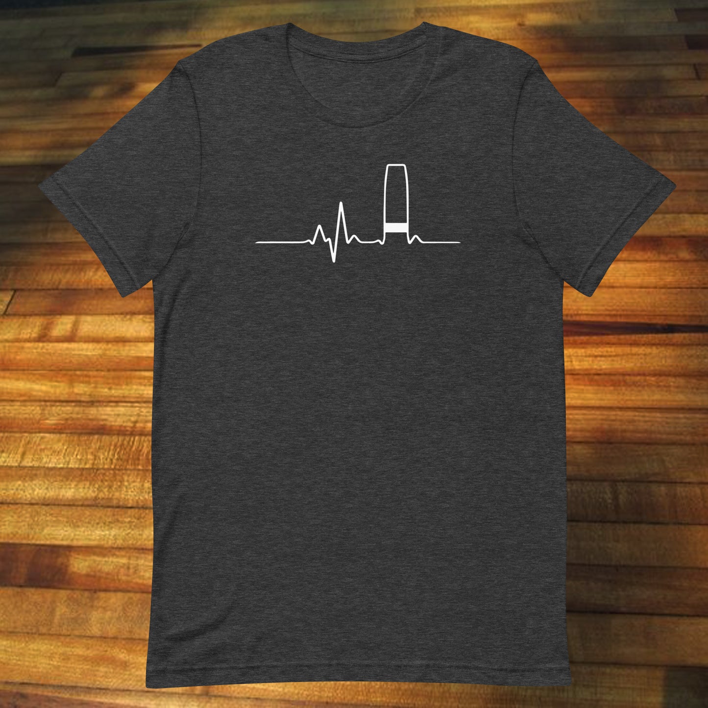 Candlepin Heartbeat Unisex Cotton Tee