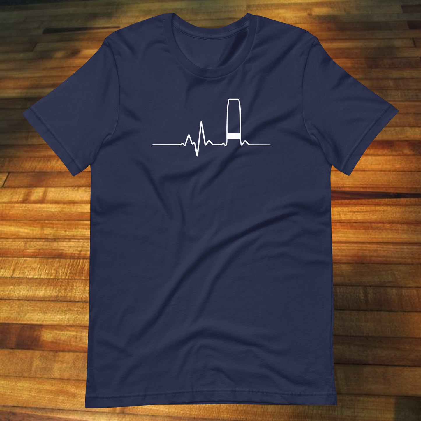 Candlepin Heartbeat Unisex Cotton Tee