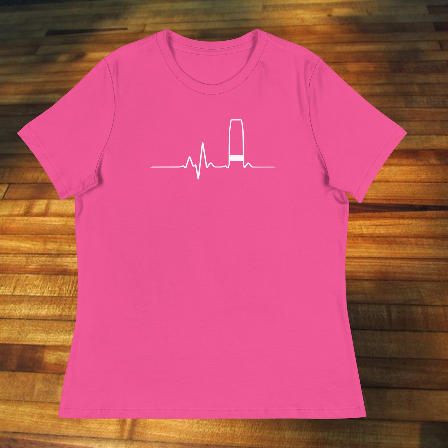 Women's Candlepin Heartbeat Relaxed Tee