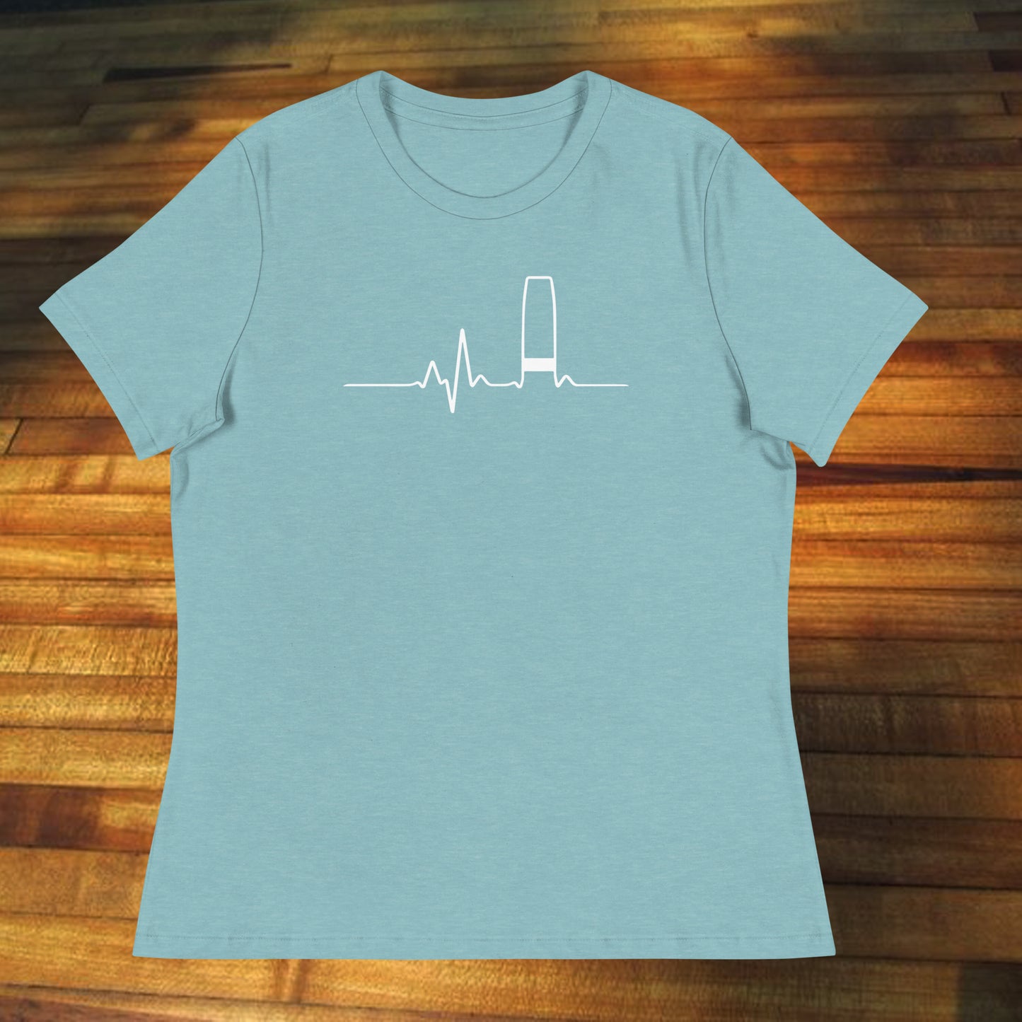 Women's Candlepin Heartbeat Relaxed Tee