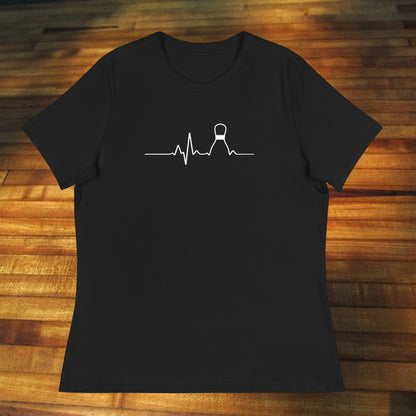 Women's Duckpin Heartbeat Relaxed Tee