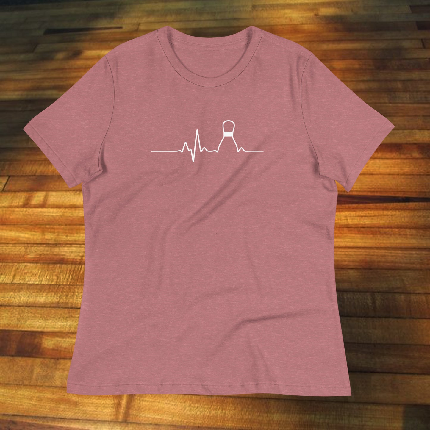 Women's Duckpin Heartbeat Relaxed Tee